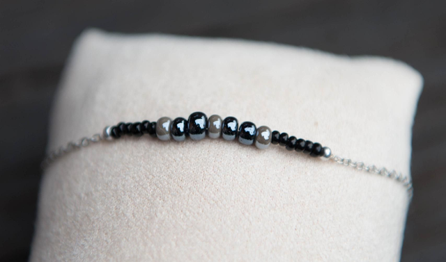 Bracelet fines perles