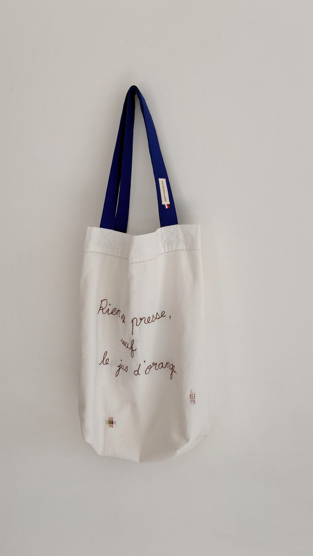 Tote bag (Rien ne presse...)