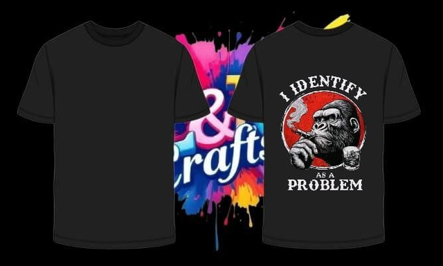 I identify as the problem t shirt 