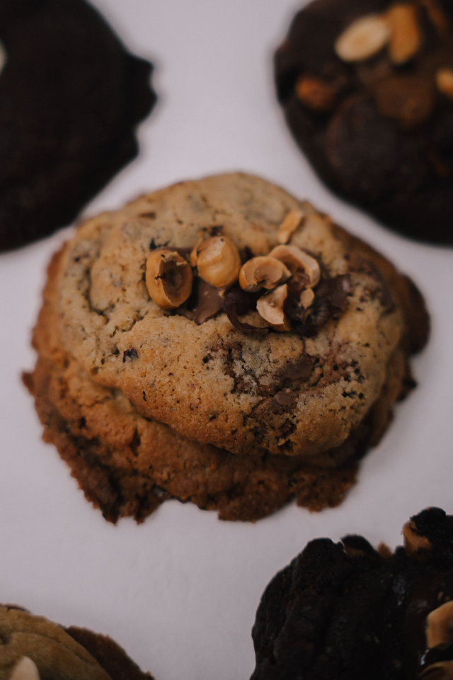 Cookie Pellegou - Vanille noisette chocolat lait