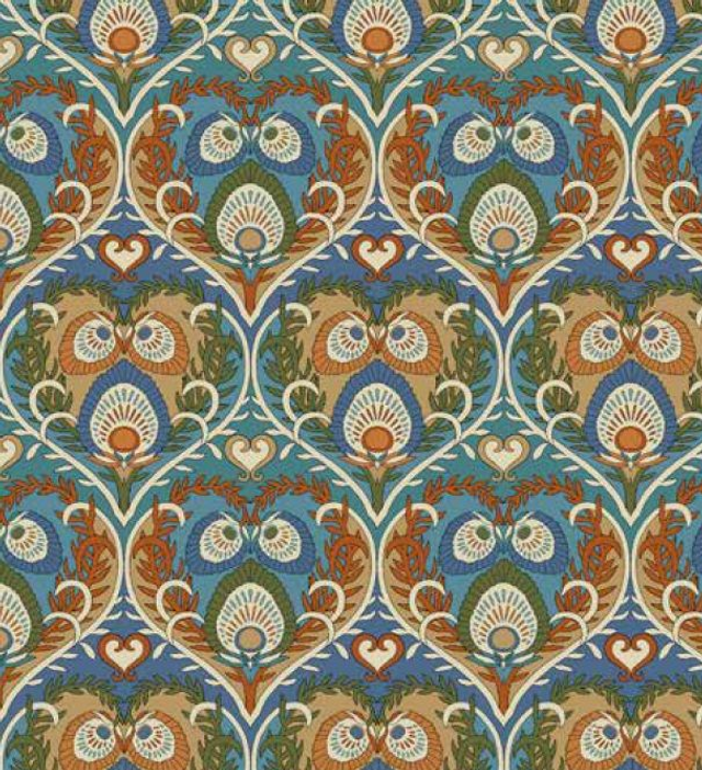 Plume Hearts - Liberty Fabric