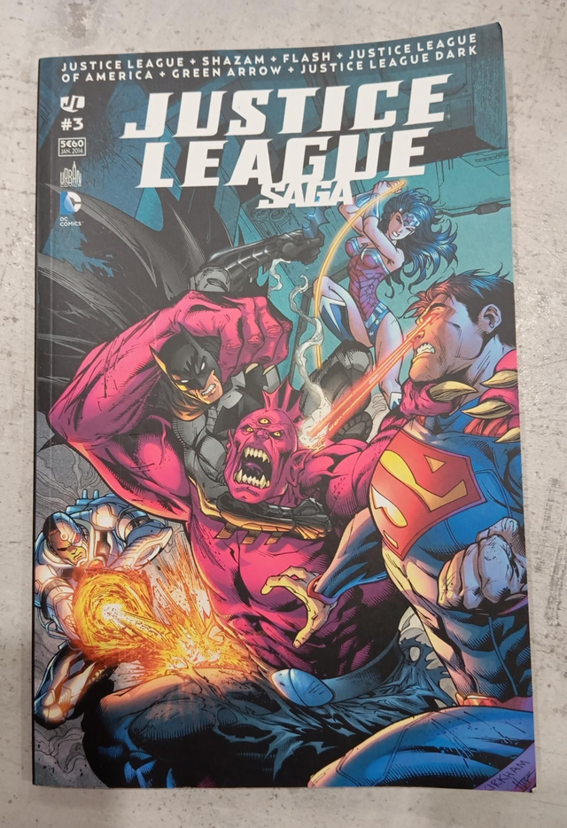 Comics justice league saga #3