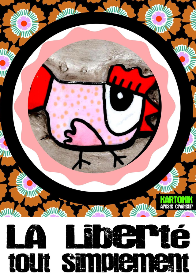 Affiche "La liberté tout simplement"