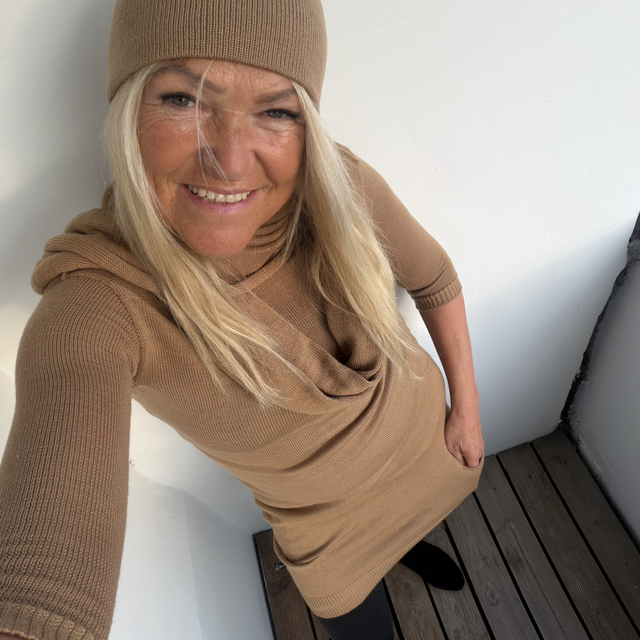 Dress, Scarf & Beanie