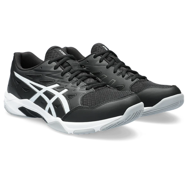 Asics Men's Gel Rocket 11 Indoor Court Shoes Black Gunmetal (UK 12)