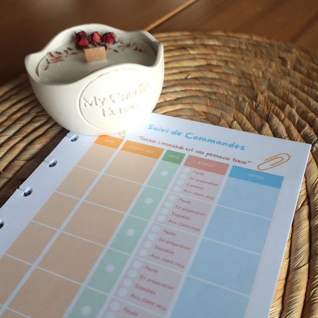 Recharge 50 Suivis de Commandes + Recharge bougie (en option)