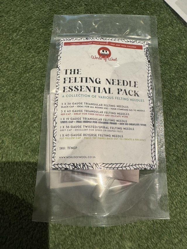 World of Wool Felting Needle Essentials Pack