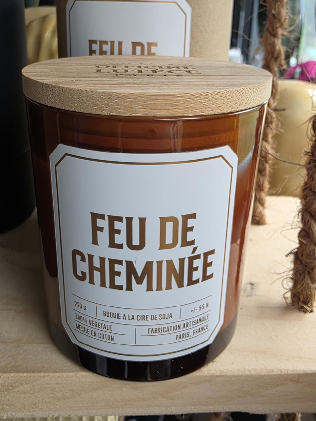 Bougie FEU DE CHEMINÉE 