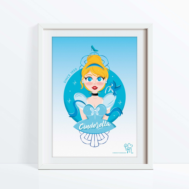 Illustration Girl Power | 02 Cinderella