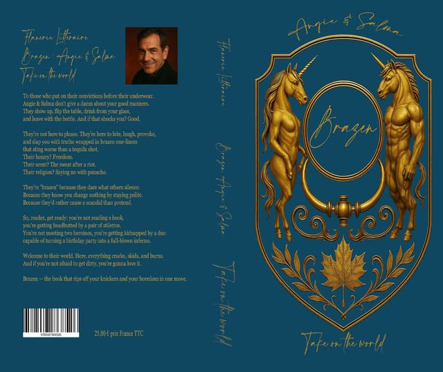 Brazen Angie &amp; Salma Take on the world