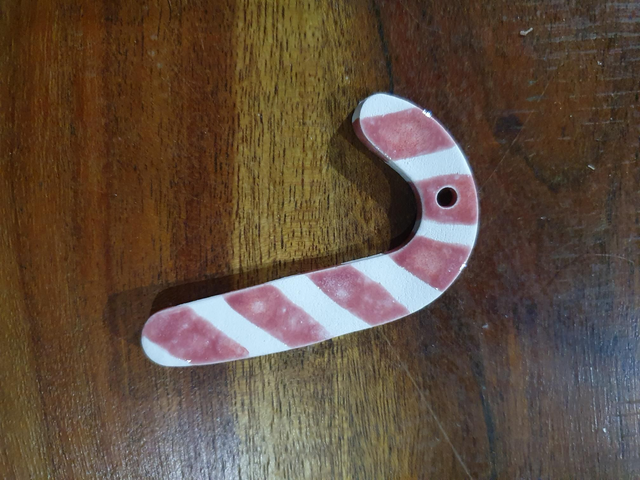 Candy Cane Christmas Bauble