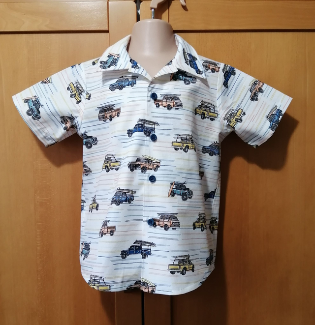 Shirt - 12 mth to 6 yrs.   Trucks with surfboards