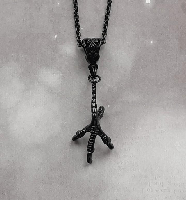 Black Bird Claw Necklace 