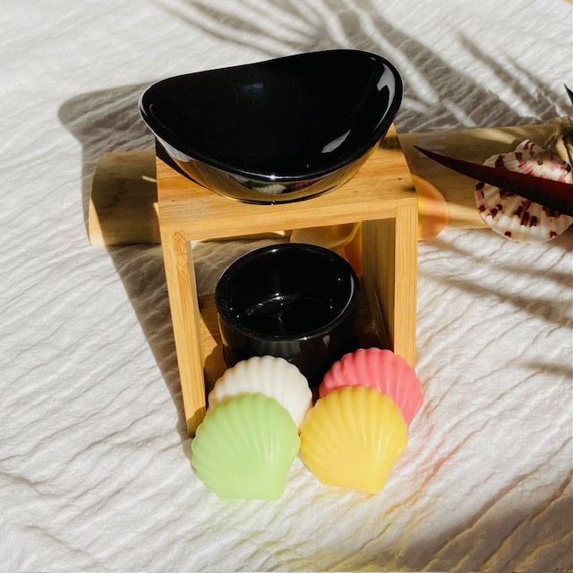 Brûle-parfum Kalos &amp; Coffret de Fondants (au choix) 