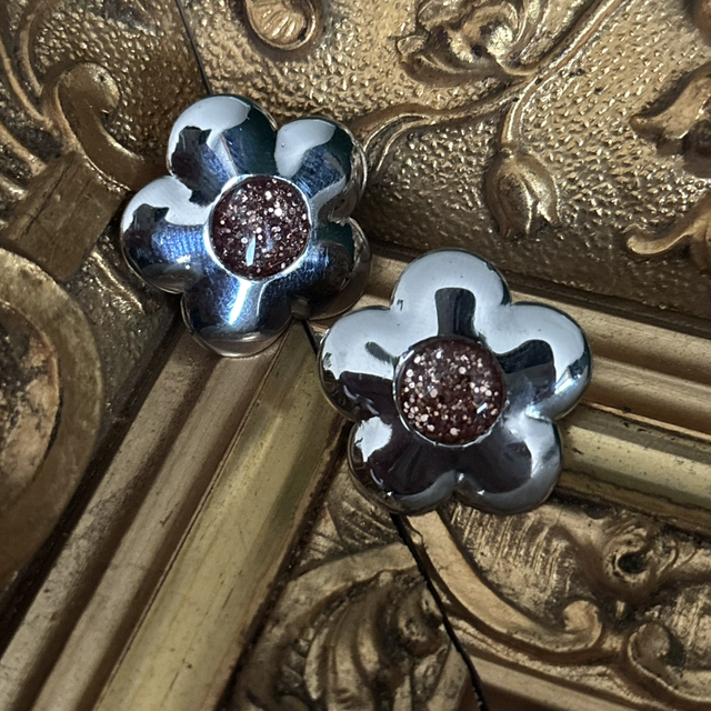 Boucles d’oreilles Fleur