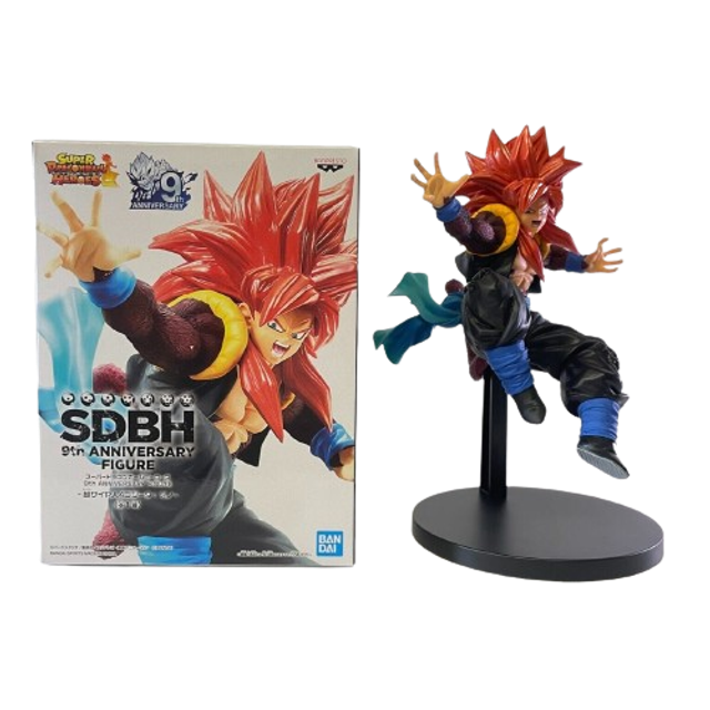 Super Dragon Ball Heroes: Super Saiyan 4 Gogeta 9th Anniversary Figure