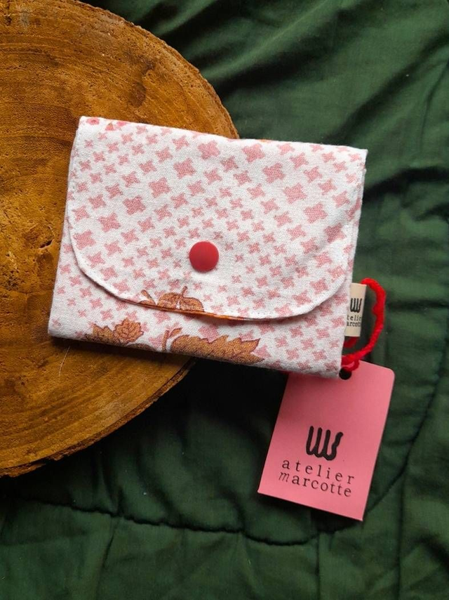 Porte-monnaie Mirabelle - 99% upcyclé, fabriqué en Occitanie