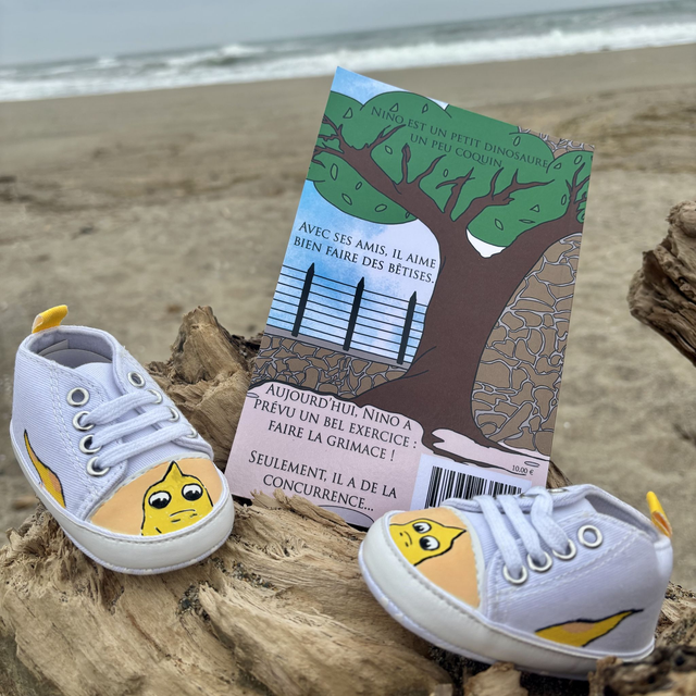 Nino fait la grimace + Chaussures (0-6 mois)