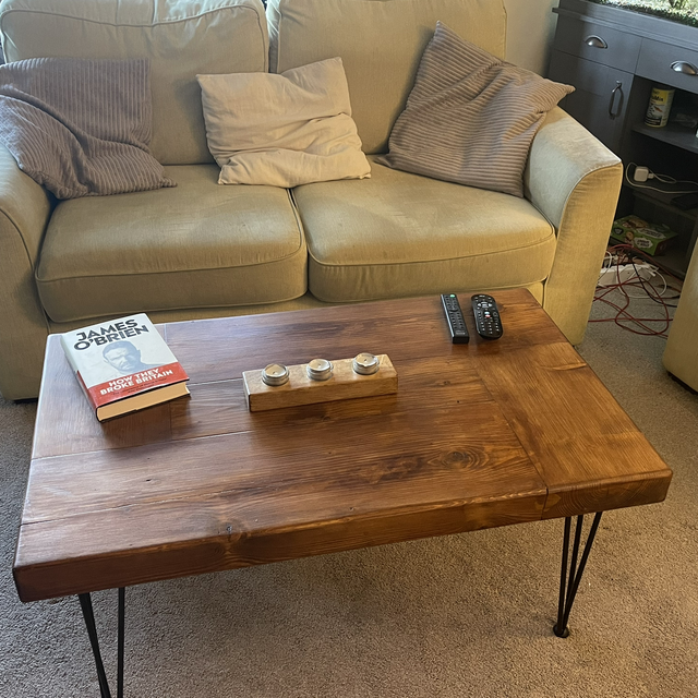 Rustic coffee table
