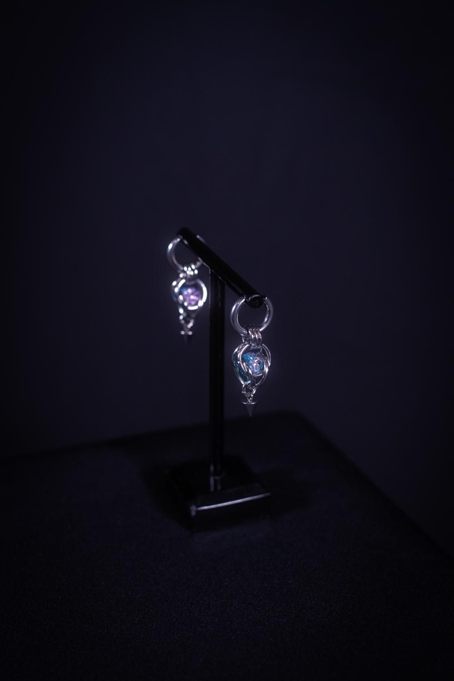 Twins Pearl bleu et rose