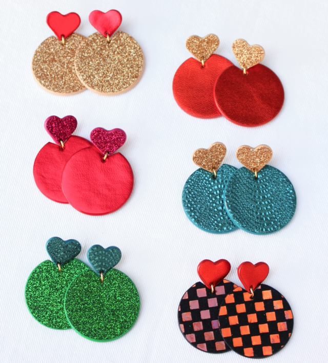 Kira • vert pailleté, bleu métallisé