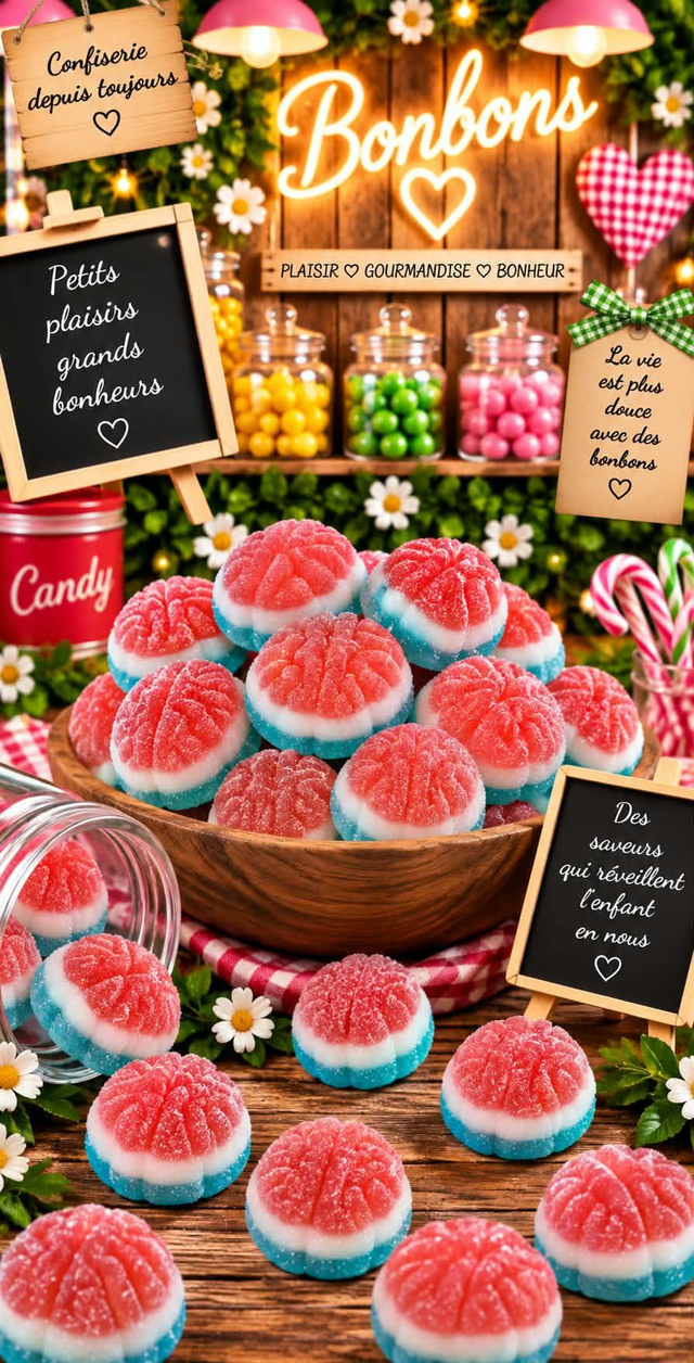 cerveau sucrée 100g