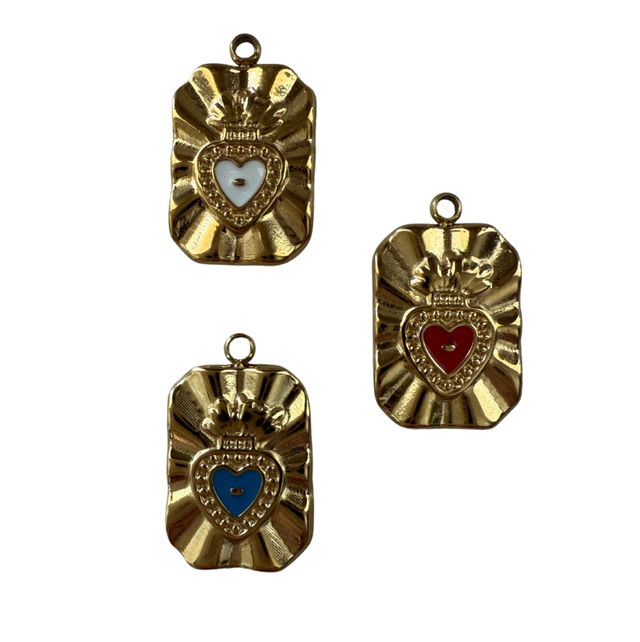 Plaque cœur sacrée 