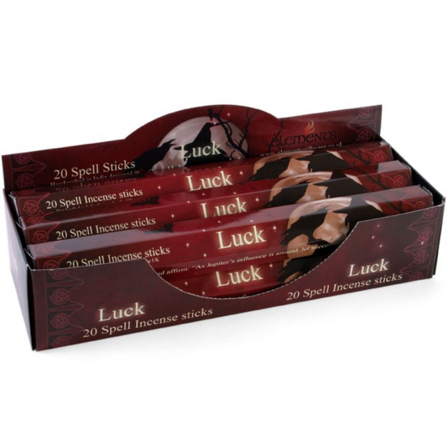 1 pack of spell incense- luck