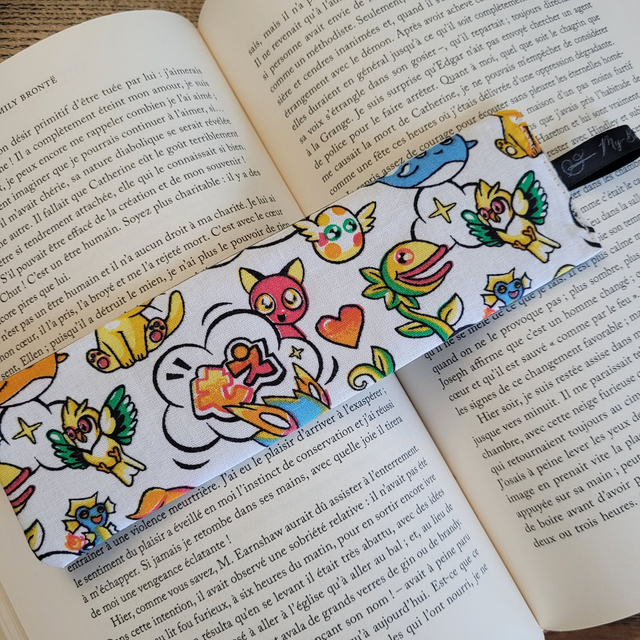 Marque-page 006 : Inspiration Pokémon