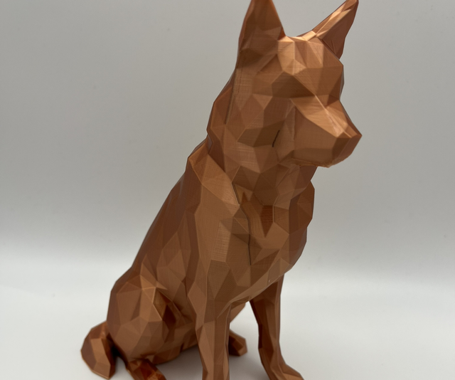 German Shepherd - Poly statue