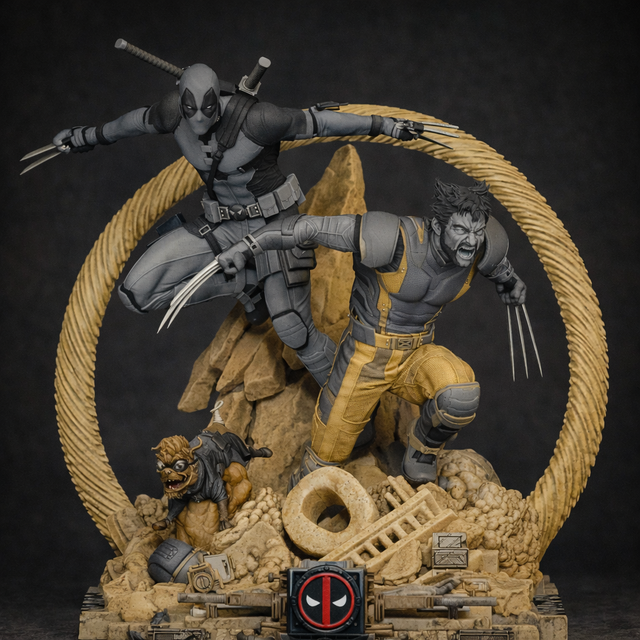 DIORAMA DEADPOOL &amp; WOLVERINE 2024 série Movie Xmen