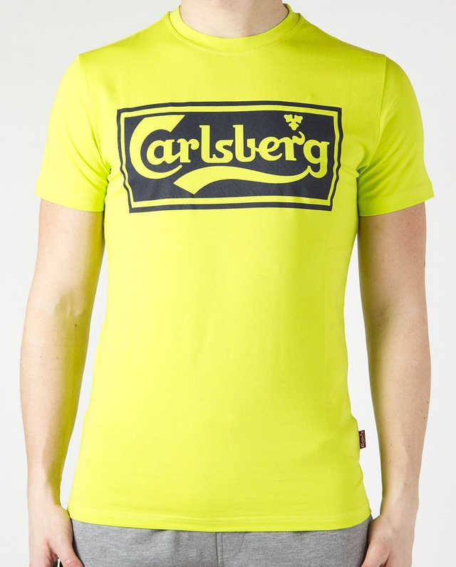 Carlsberg T-shirt mezza manica stampa new age