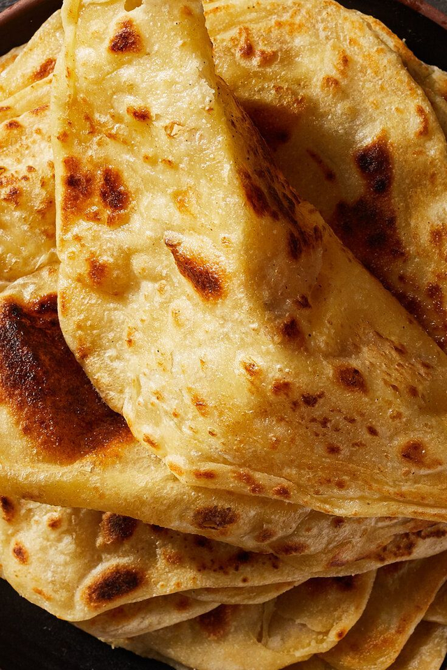 Msemmen (Marokkaanse hartige pannenkoek)