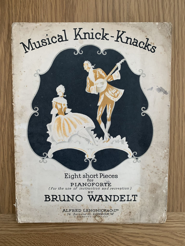 Musical Knick Knacks by Bruno Wandelt 8 short pieces for pianoforte