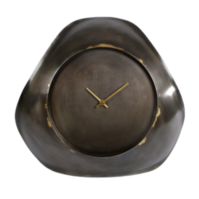  Wandklok Antigua S messing 