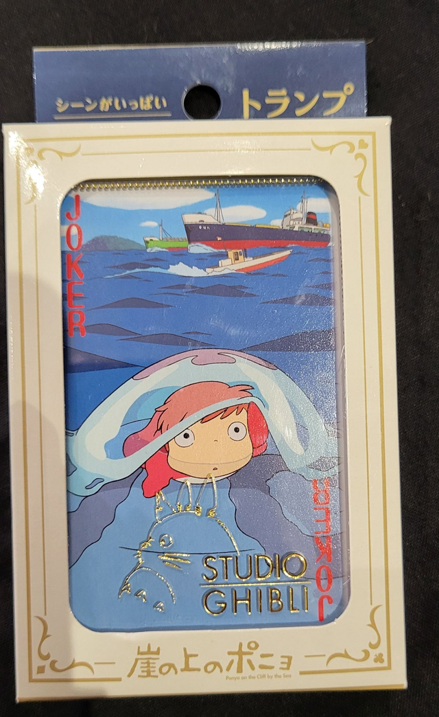 Jeu de carte Ponyo 
