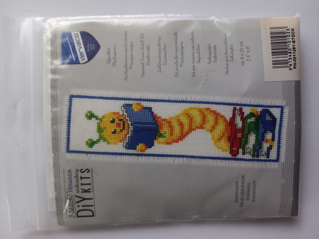 Boekenlegger "Boekenwurm"  PN-0011261