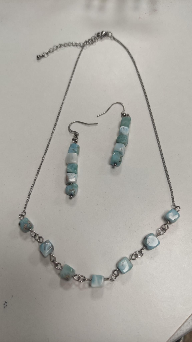 Ensemble Parure Larimar 