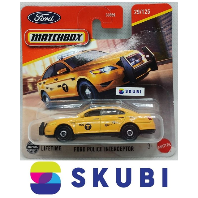 Ford Police Interceptor NYC T - Matchbox 29/125