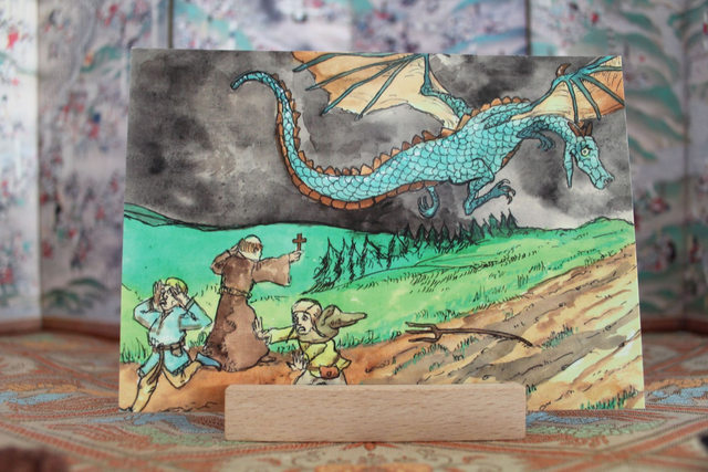 Carte postale Dragon de Batsberg