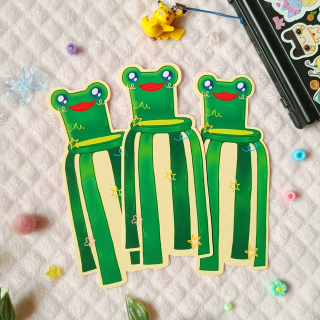 Froggie chair bookmarks