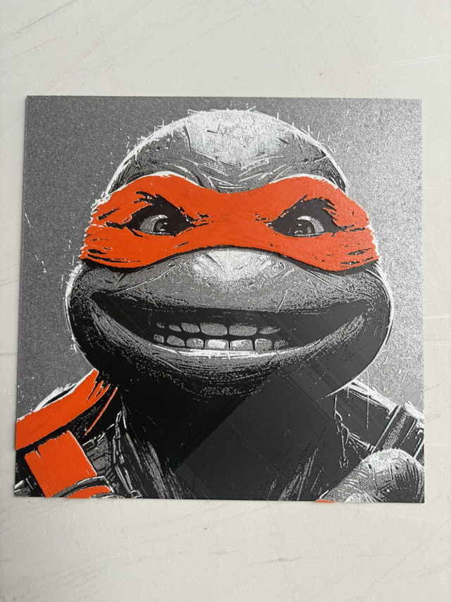 Tortue ninja orange 1