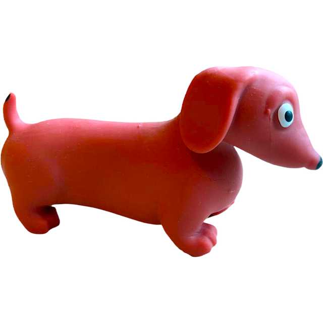 NoStresso Anti-Stress Teckel rood