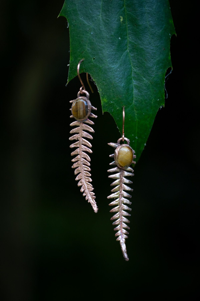 Boucles d&#039;oreille Fern