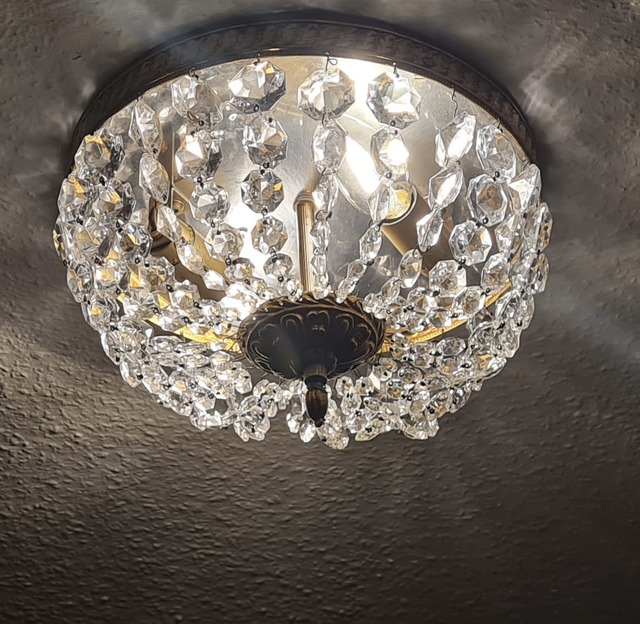  Kronleuchter  Plafonnier- Eleganz als  Deckenleuchte