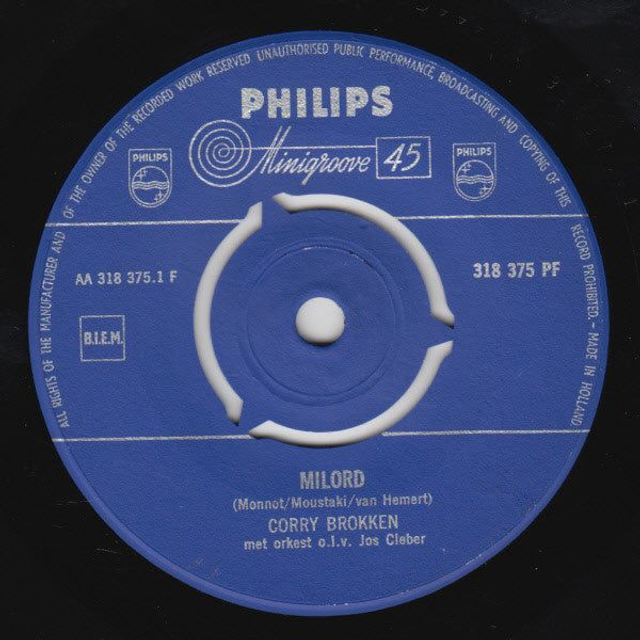 Corry Brokken - Milord