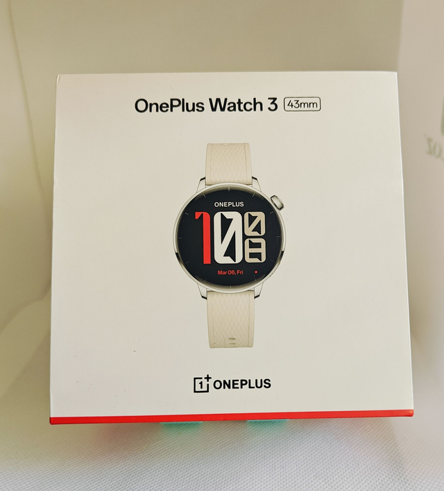 OnePlus Watch 3 – Silver Steel (43 mm)