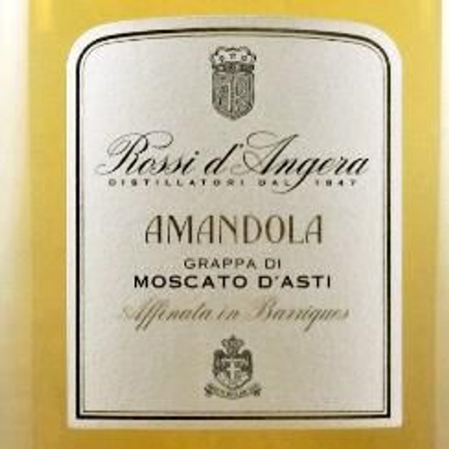 GRAPPA Amandola, Moscato d`Asti invecchiata