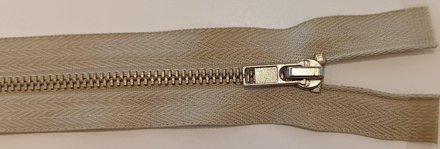 Huismerk: Rits Metaal  Beige 65cm