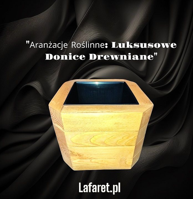 Donica drewniana "Aurora" Premium